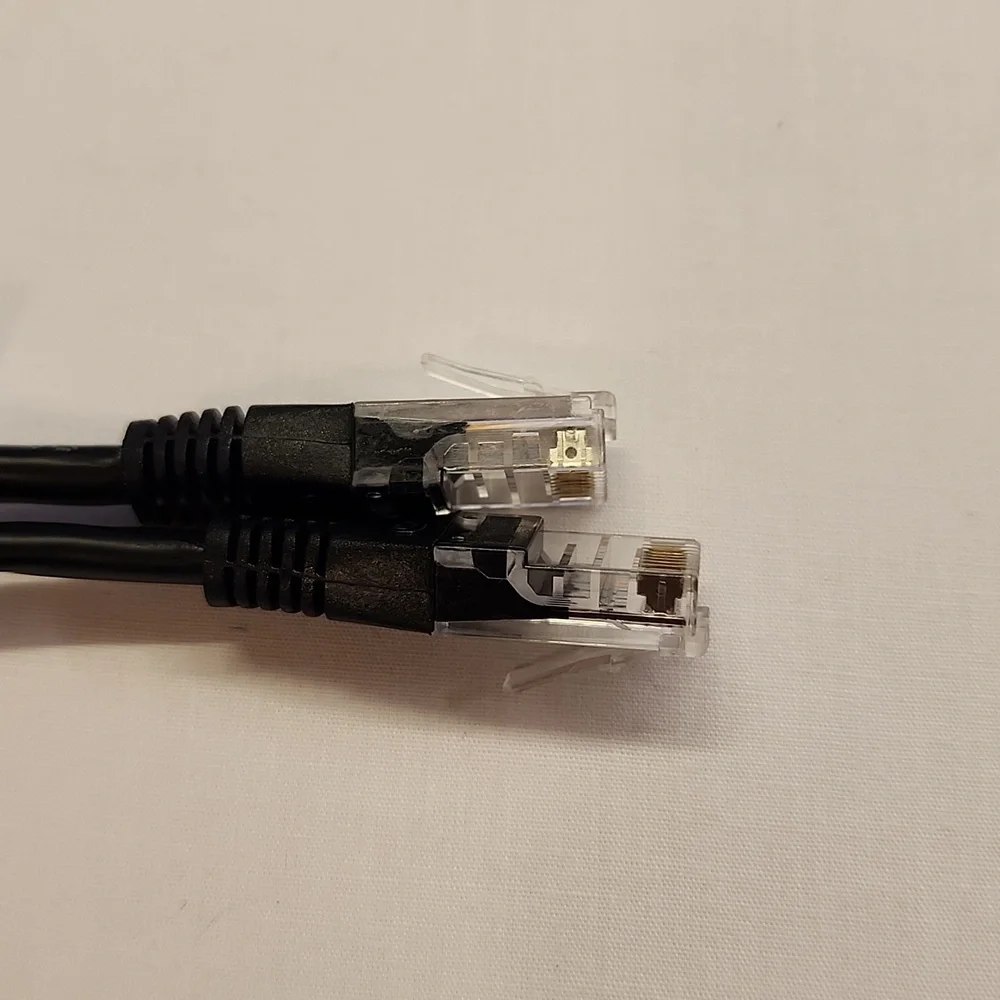4 Piece Cat 5.e Cord Lot - Multiple Sizes